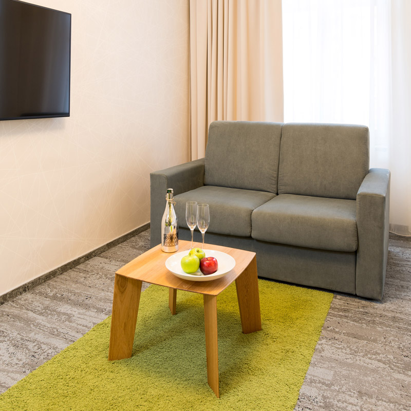 Junior suite - dvojlůžkový pokoj FAIRHOTEL Brno