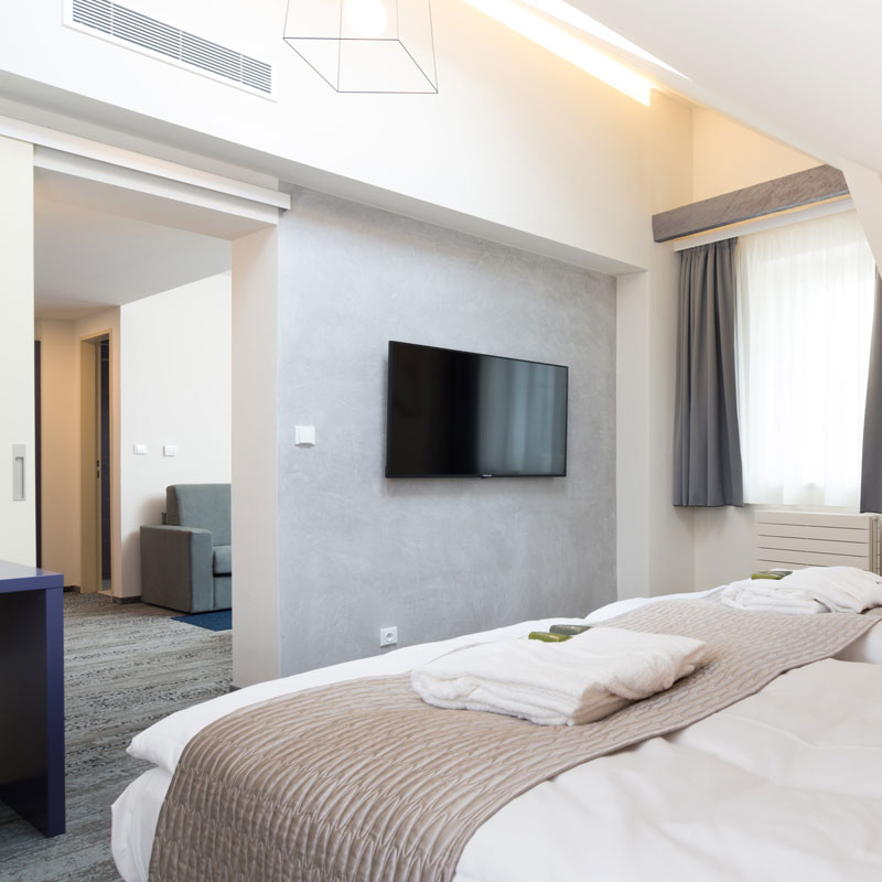 Suite - dvojlůžkový pokoj FAIRHOTEL Brno